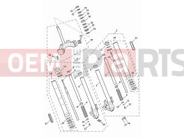 Triumph 2024 Rocket 3 GT Front fork