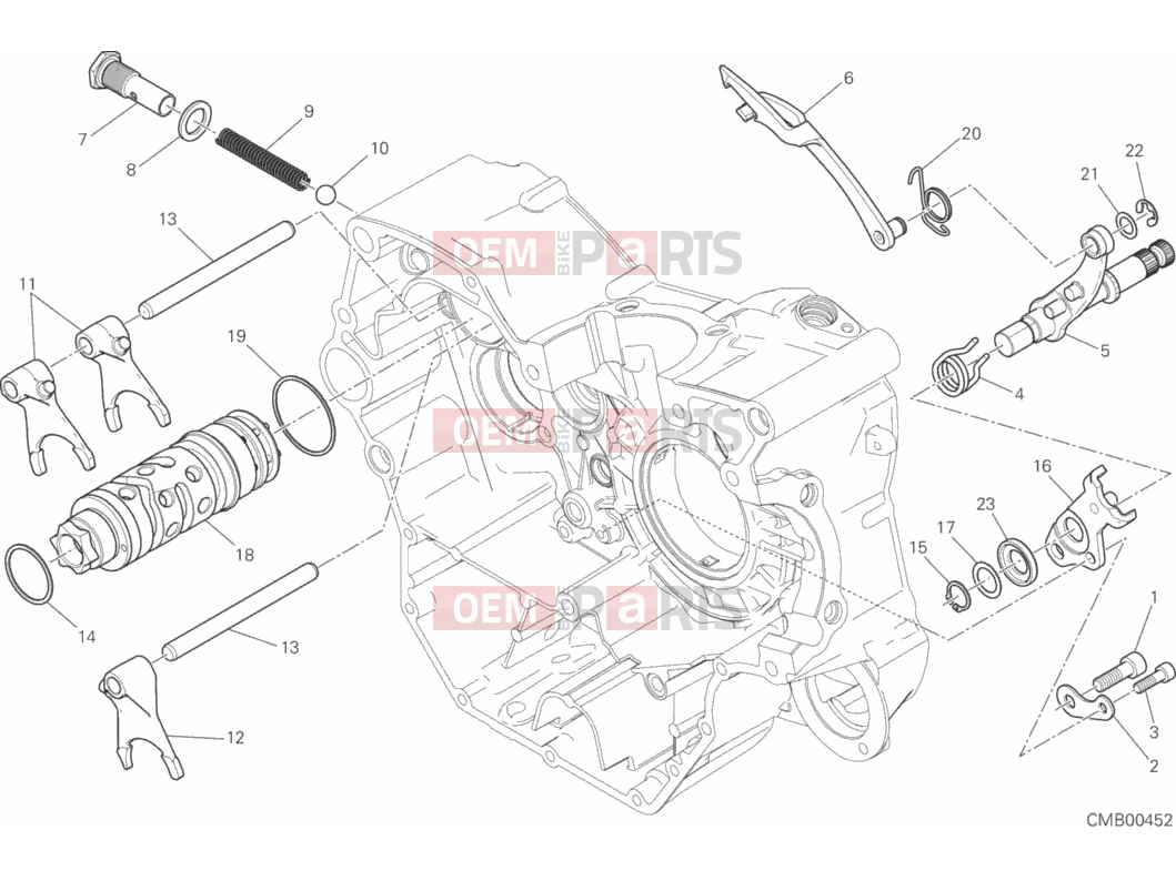 DUCATI 2016 Scrambler Classic SHIFT CAM - FORK