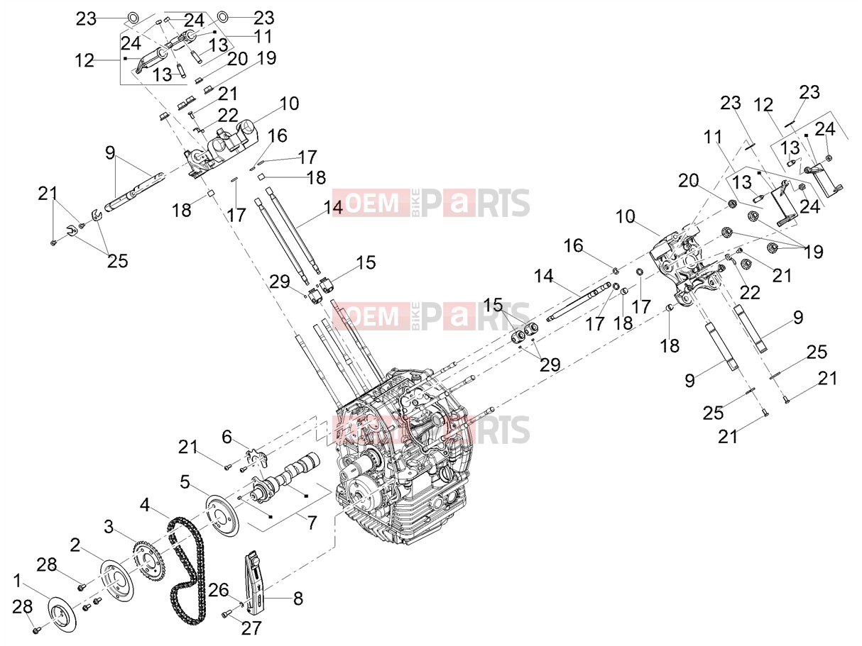 Engine » Timing system - Motoguzzi V7 Stone E5+ (EU) 2025