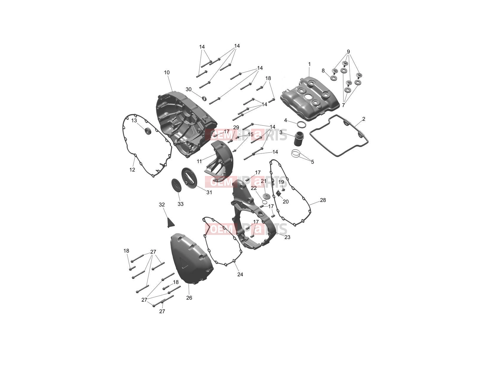 Triumph 2024 Speed 400 Engine Covers