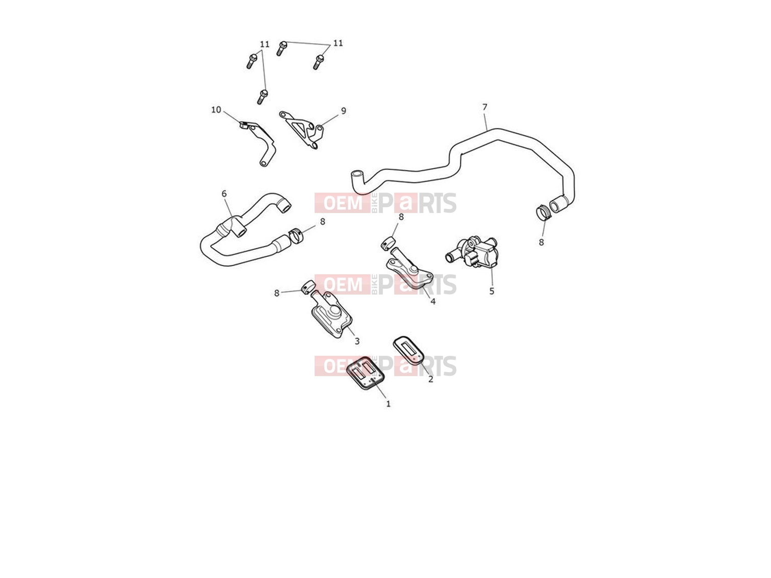 Triumph 2022 Trident 660 Emissions Control System