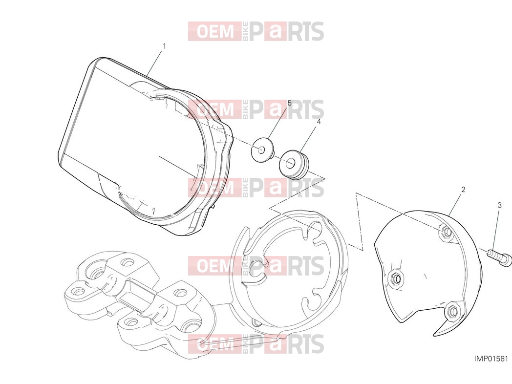 DUCATI 2025 Scrambler Nightshift Instrument panel