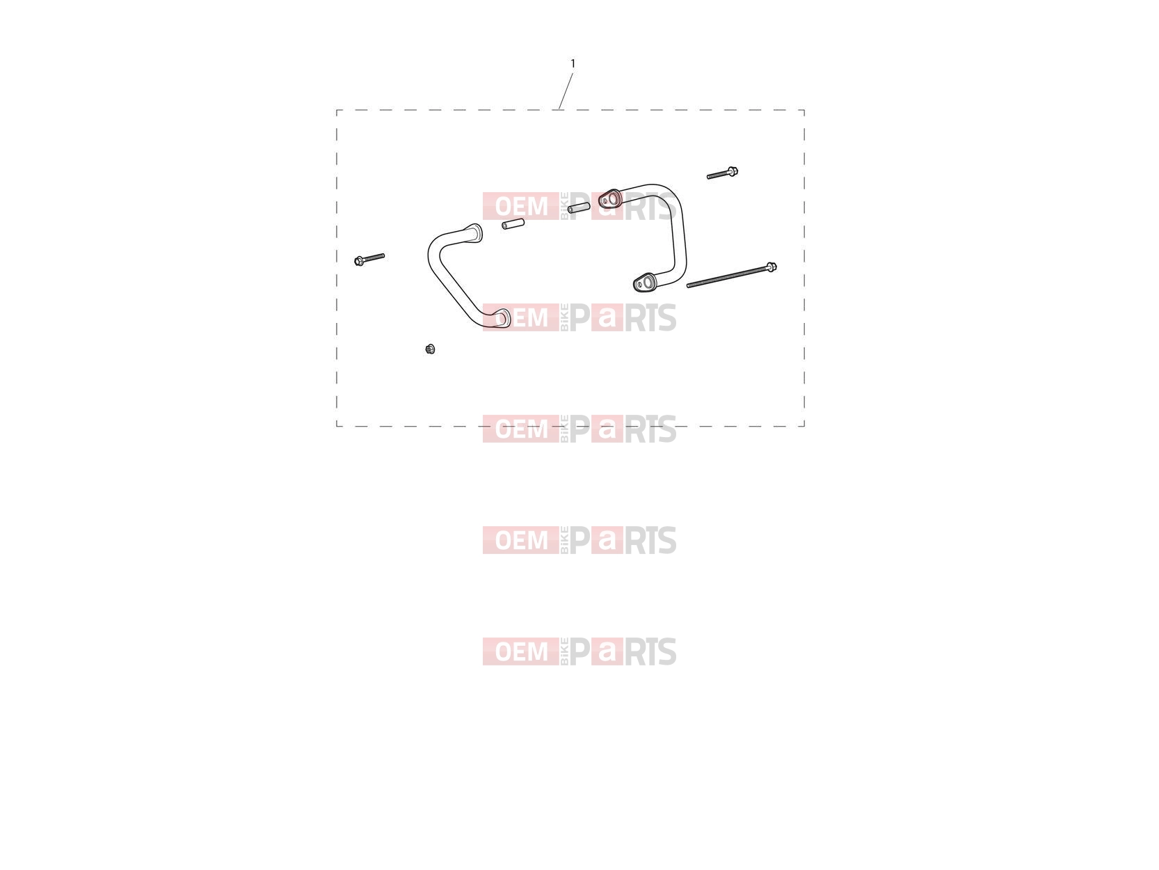 Triumph 2025 Speed 400 Upper Engine Bars