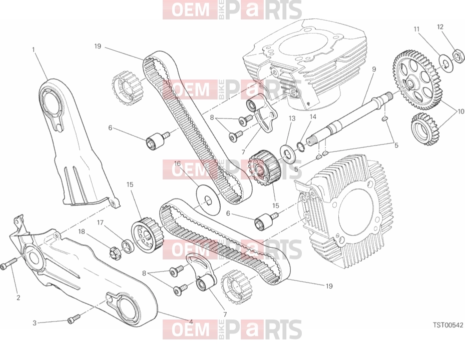 DUCATI 2017 Scrambler Classic DISTRIBUTION