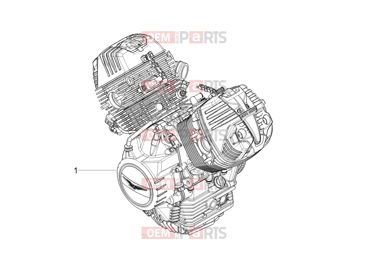 Engine » Engine-Completing part-Lever - Motoguzzi V85 TT Strada (EU) 2026
