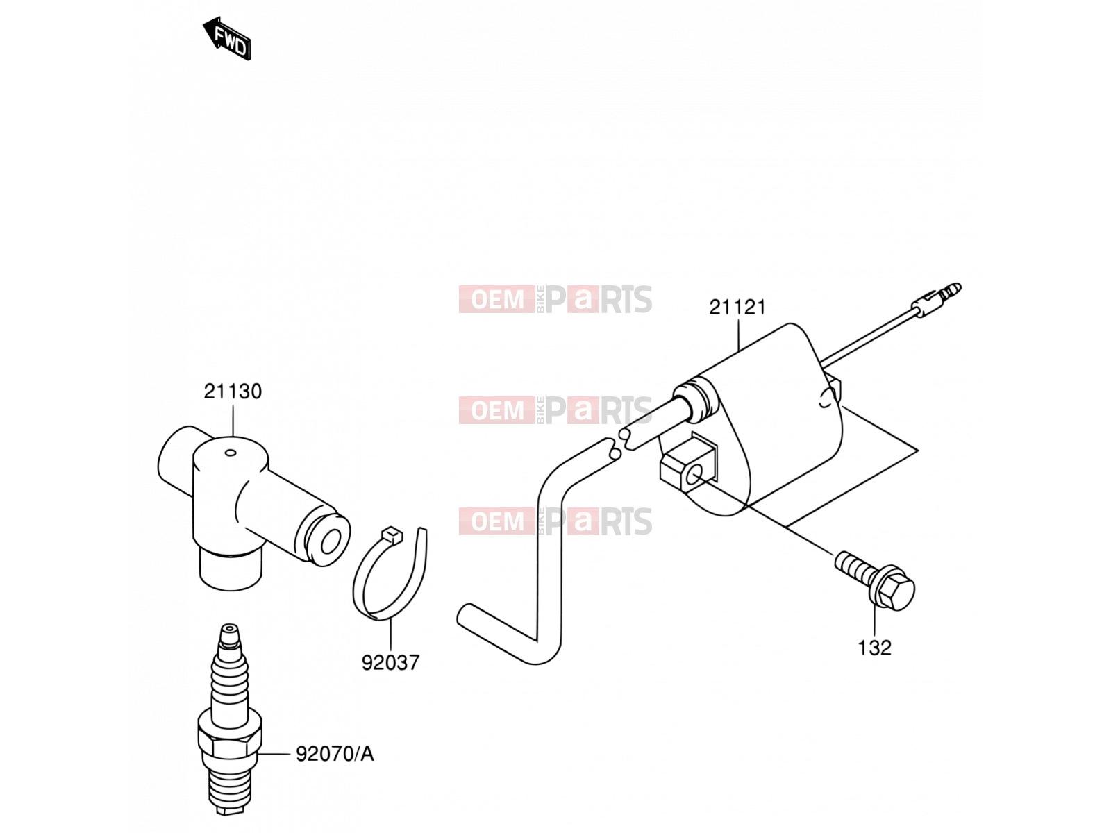 SUZUKI RM65 K3 (2003) (E21) 14 - IGNITION SYSTEM
