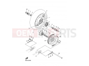 REAR WHEEL - Yamaha XVS1300A (11C9) 2016