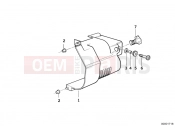 BMW Motorrad BMW 2002 R-Models 4V R 850 R 94 (0401,0406) Starter cover/mount
