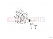 BMW Motorrad BMW 2002 R-Models 4V R 850 R 94 (0401,0406) Wheel hub rear