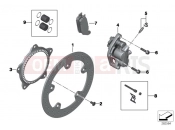 BMW Motorrad BMW 2013 C-Models C evolution (0C03) Front wheel brake