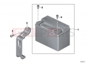 BMW Motorrad BMW 2013 C-Models C evolution (0C03) Battery with bracket