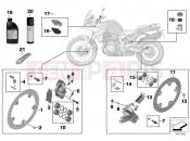 Brake service - BMW Motorrad F 850 GS (0B09, 0B19) 2016