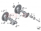 Compensating shaft - BMW Motorrad F 850 GS (0B09, 0B19) 2016