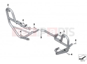 Engine protection bar - BMW Motorrad F 850 GS (0B09, 0B19) 2016