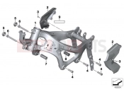 Front frame - BMW Motorrad F 850 GS (0B09, 0B19) 2016