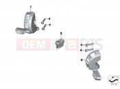 Auxiliary switch, special vehicle - BMW Motorrad F 850 GS (0B09, 0B19) 2016