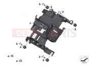 Control unit support - BMW Motorrad F 850 GS (0B09, 0B19) 2016