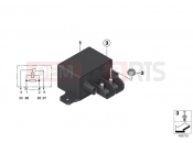 Starter relay - BMW Motorrad F 850 GS (0B09, 0B19) 2016