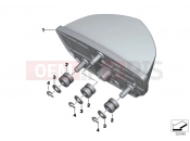 LED taillight - BMW Motorrad F 850 GS (0B09, 0B19) 2016