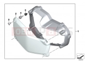 Set of headlight guards - BMW Motorrad F 850 GS (0B09, 0B19) 2016
