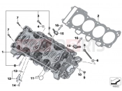 BMW Motorrad BMW 2016 S models S 1000 R (0D02, 0D12) Cylinder Head