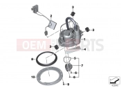BMW Motorrad BMW 2016 S models S 1000 R (0D02, 0D12) Fuel pump and fuel level sensor