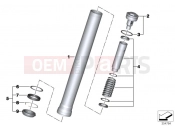 BMW Motorrad BMW 2016 S models S 1000 R (0D02, 0D12) Stanchion