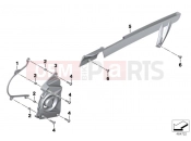 BMW Motorrad BMW 2016 S models S 1000 R (0D02, 0D12) Chain guard
