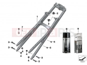 BMW Motorrad BMW 2016 S models S 1000 R (0D02, 0D12) Rear frame
