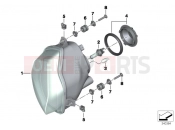 BMW Motorrad BMW 2016 S models S 1000 R (0D02, 0D12) Headlight