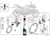 Brake service - BMW Motorrad S 1000 R (0D02, 0D12) 2014
