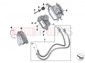 Exhaust flap - BMW Motorrad S 1000 R (0D02, 0D12) 2014