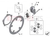 Front wheel brake - BMW Motorrad S 1000 R (0D02, 0D12) 2014