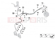 Brake pipe, front - BMW Motorrad S 1000 R (0D02, 0D12) 2014