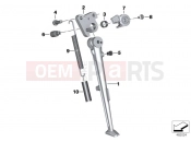 Side stand - BMW Motorrad S 1000 R (0D02, 0D12) 2014
