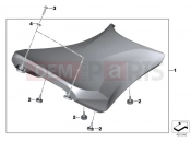 Bench seat - BMW Motorrad S 1000 R (0D02, 0D12) 2014