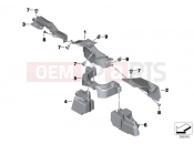 Heat protection - BMW Motorrad R 1200 R (0A04, 0A14) 2014