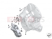 Transmission cover - BMW Motorrad R 1200 RS (0A05, 0A15) 2014