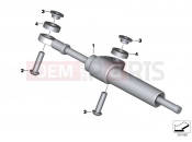 Steering damper - BMW Motorrad R 1200 RS (0A05, 0A15) 2014