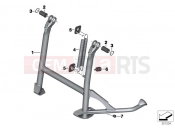 Center stand - BMW Motorrad R 1200 RS (0A05, 0A15) 2014