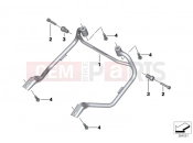 Case holder - BMW Motorrad R 1200 RS (0A05, 0A15) 2014