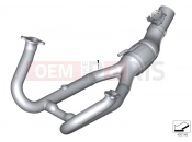 Exhaust manifold, chrome-plated - BMW Motorrad R 1200 RS (0A05, 0A15) 2014
