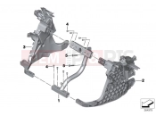 BMW Motorrad BMW 2014 C-Models C evolution (0C03) Front panel carrier