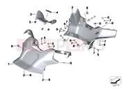 BMW Motorrad BMW 2014 C-Models C evolution (0C03) Handlebar cover