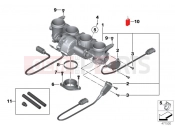 BMW Motorrad BMW 2012 S models HP4 (0D01, 0D11) Throttle Housing Assy