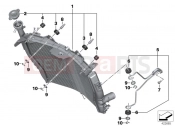 BMW Motorrad BMW 2012 S models HP4 (0D01, 0D11) Radiator