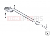 BMW Motorrad BMW 2012 S models HP4 (0D01, 0D11) Handlebar