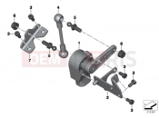 BMW Motorrad BMW 2012 S models HP4 (0D01, 0D11) Level sensor