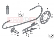 BMW Motorrad BMW 2012 S models HP4 (0D01, 0D11) Chain drive