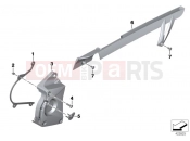 BMW Motorrad BMW 2012 S models HP4 (0D01, 0D11) Chain guard